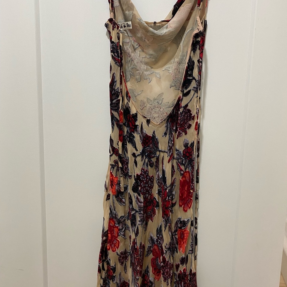 Rat & Boa Floral Mini Dress - Red and Black - Picture 3 of 5